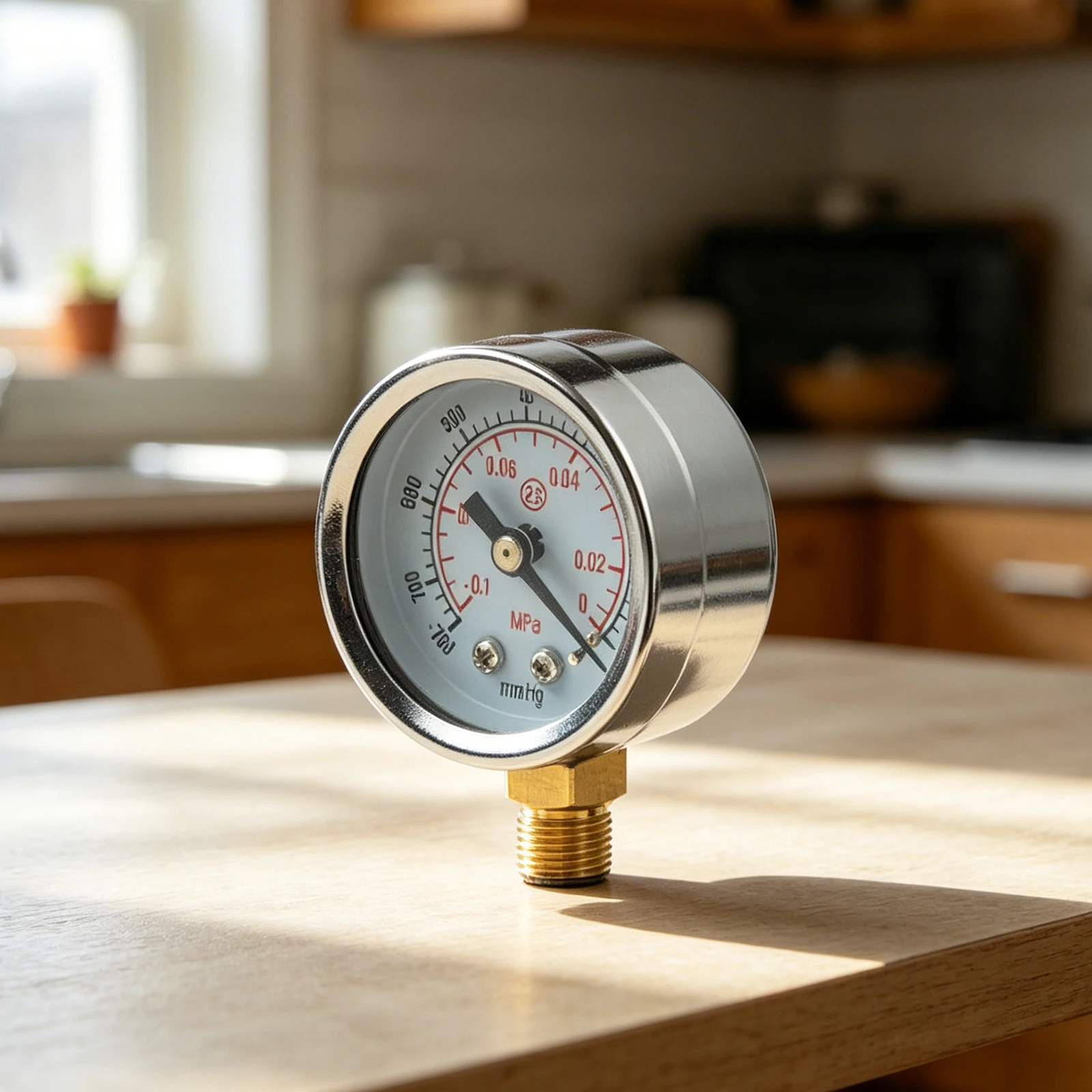 Robust Filter Pressure Gauge Designed for Oil Water Separation Vacuum Gauge with 10mm Connector for Seamless  Robust