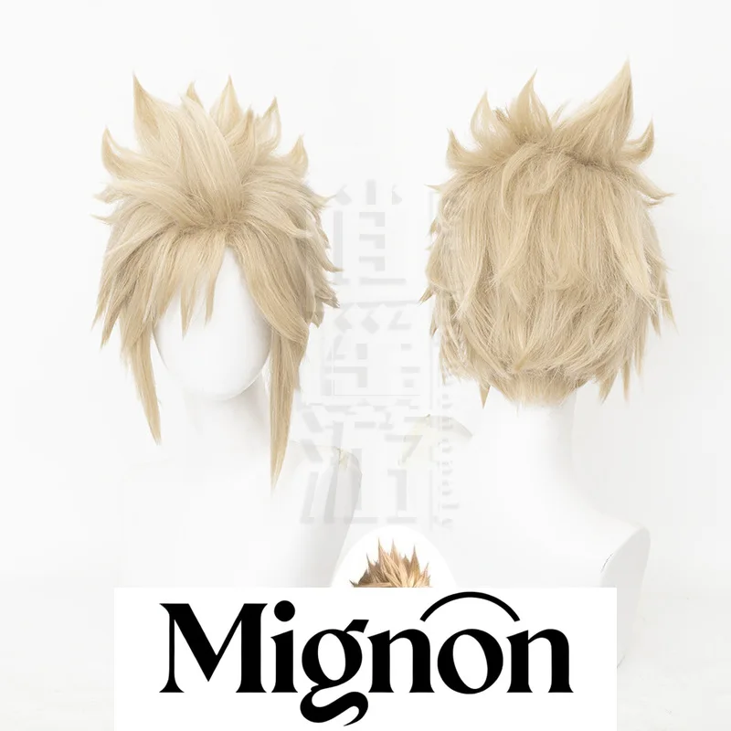 

Final Fantasy VII Cloud Strife Косплей Парик Пушистый Топ Подарок на Хэллоуин