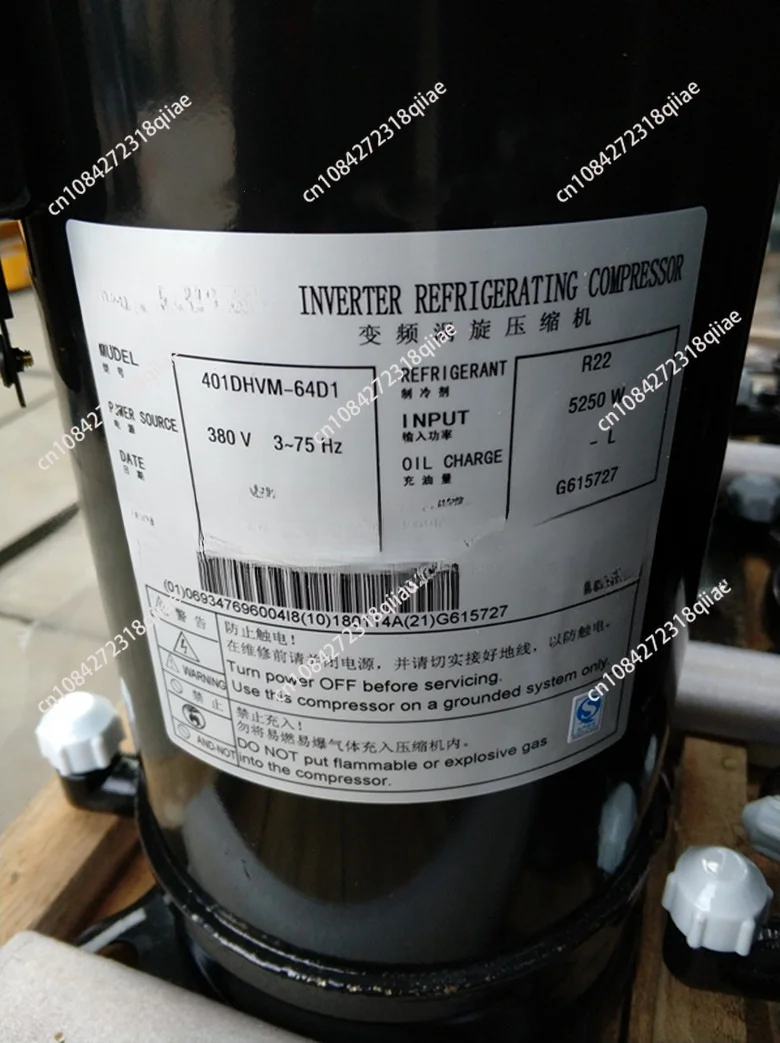 401dhvm-64d1 G402DHVM-64D1 Hitachi Variable Frequency Air Conditioning Refrigeration Equipment Compressor