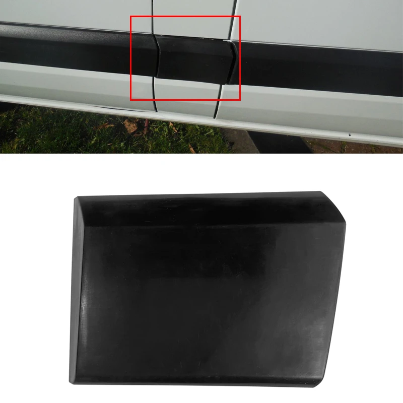 

1 шт., черная накладка, молдинговая полоса под топливным клапаном, замена для Ford Transit Custom 2012- и далее, автомобильные аксессуары