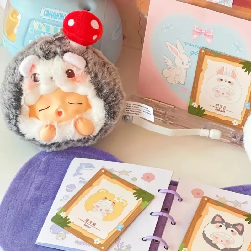 New Genuine Yumo Blind Boxes Of The Plush Pendant Series Of The Yunmeng Forest Music Friends Group Vinyl Plush Pendant Toys Doll