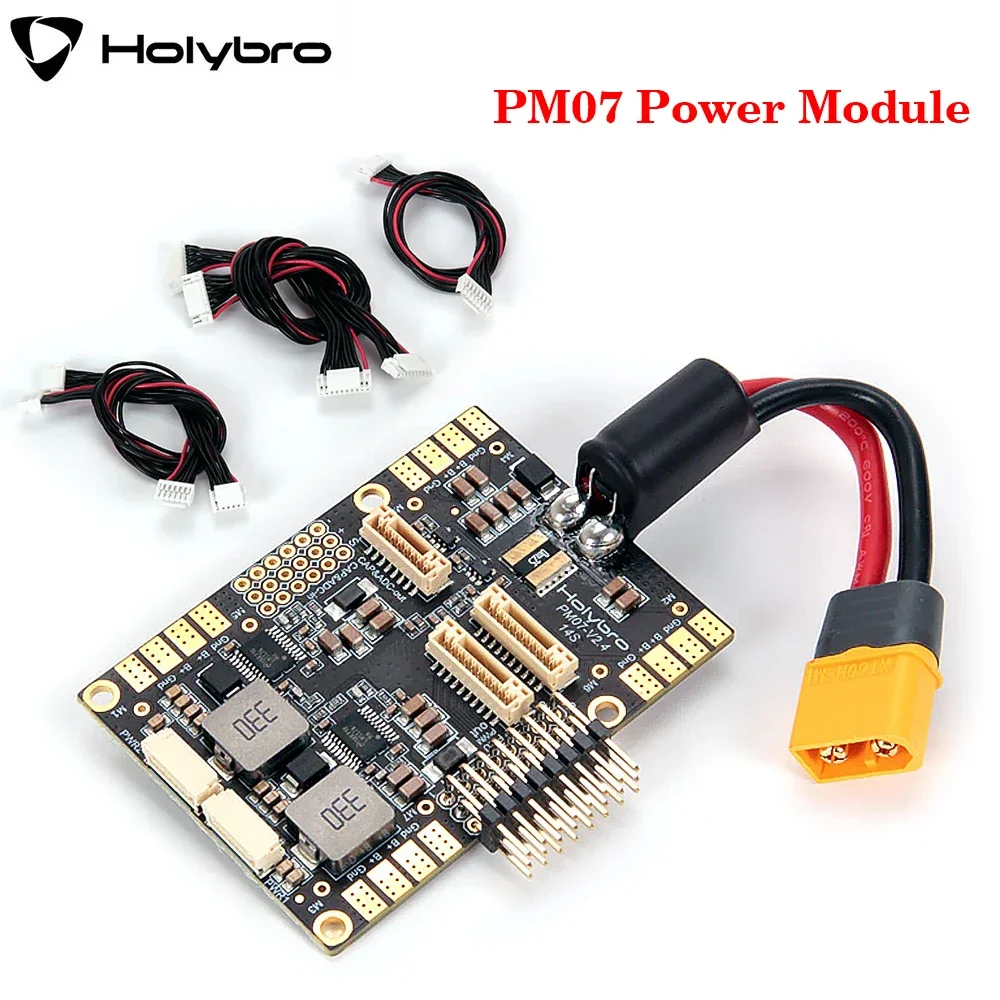 HolyBro PM07 Power Management PM Module W/ 5V UBEC 2-12s Output for Pixhawk 4 PX4 Flight Controller RC FPV Racing Drone parts