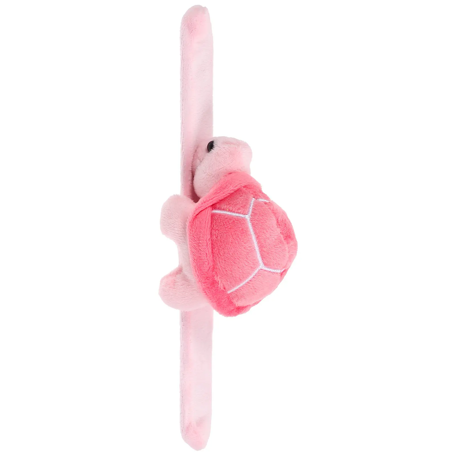 

Stuffed Turtle Shape Slap Bracelet Soft Comfortable Wristband Party Favor Animal Snap Bracelet Fun Wrist Band for Kids Adults