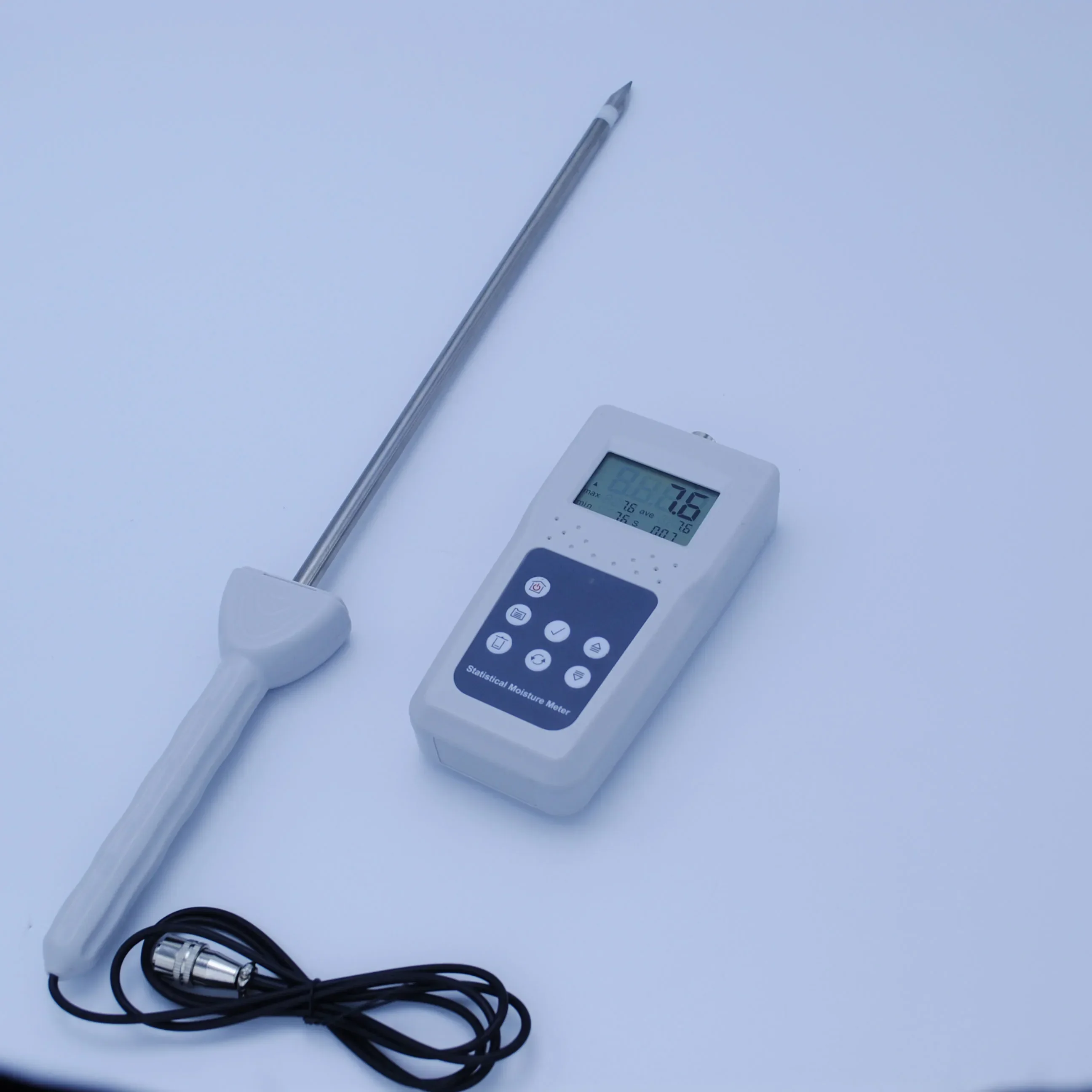 Portable Hay Moisture Meter Bran Hay bale Straw Moisture Meter