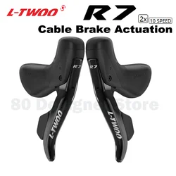 LTWOO R7 2X10 Road Bike Shifters 2x10 Speed Lever Brake Road Bicycle Derailleur Compatible for road 10s R6800 R4700 Claris Sora
