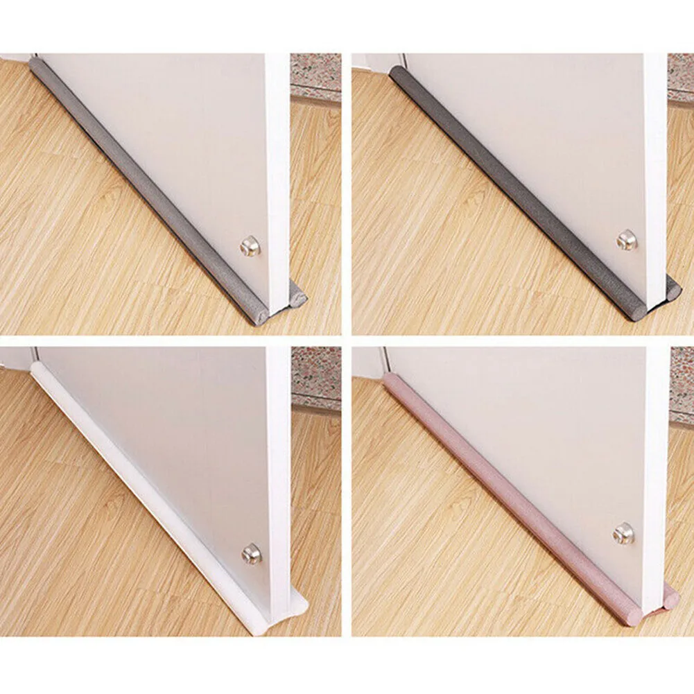 93cm Waterproof \Seal \Strip \Draught \Excluder \Stopper Door Bottom Wind Sweep Stopper Door Bottom Guard Double Protector