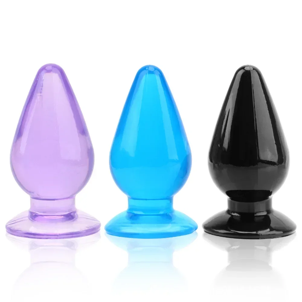 S/M Silicone Plug Anal Butt Plug Beginner Anal Stimulation Trainer Male Women Trrainer Anal Adult Sex Toys For Couples SM