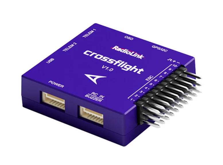 Radiolink Crossflight FC Flight Controller 2-12S 10 PWM PPM SBUS For RC Helicopter Fixed Wing FPV Multirotor Drone Spare Parts