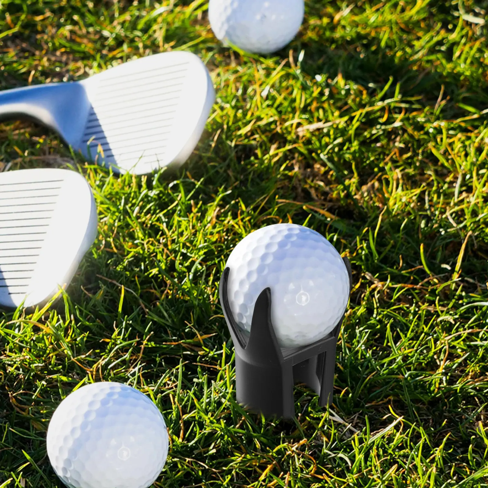 

Набор из 2-х пластиковых зажимов для мячей для гольфа: эффективный и простой в использовании инструмент для подбора мячей, аксессуар для тренировок по гольфу