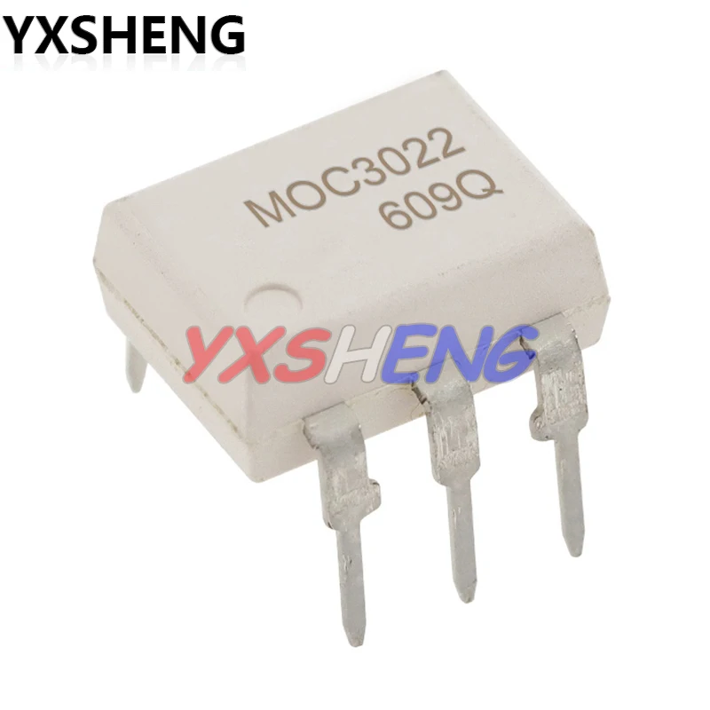 10PCS MOC3022M DIP-6 Optocoupler MOC3022 IC Chipset