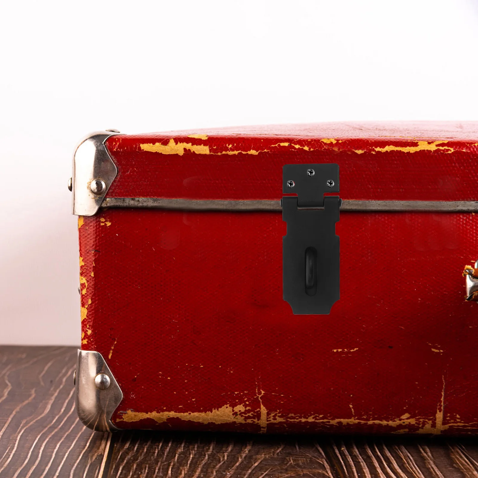 

2Pcs Stainless Steel Door Lock Hasp Lock Wear-Resistant Compact Window Latch Heavy Duty Padlock Latch Cabinet Security