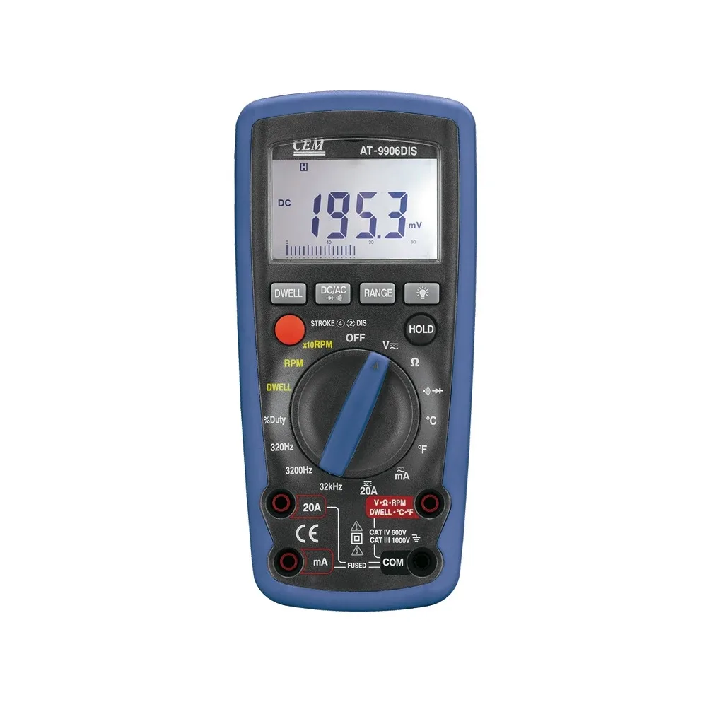 

3200 with Analog Multi-functions Auto-ranging Automotive Digital Multimeter Featuring