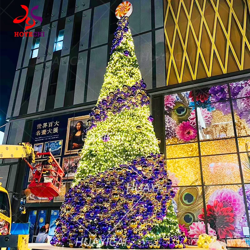 custom.2024 waterproof Factory Commercial tree rgb Programming Lighting Tree