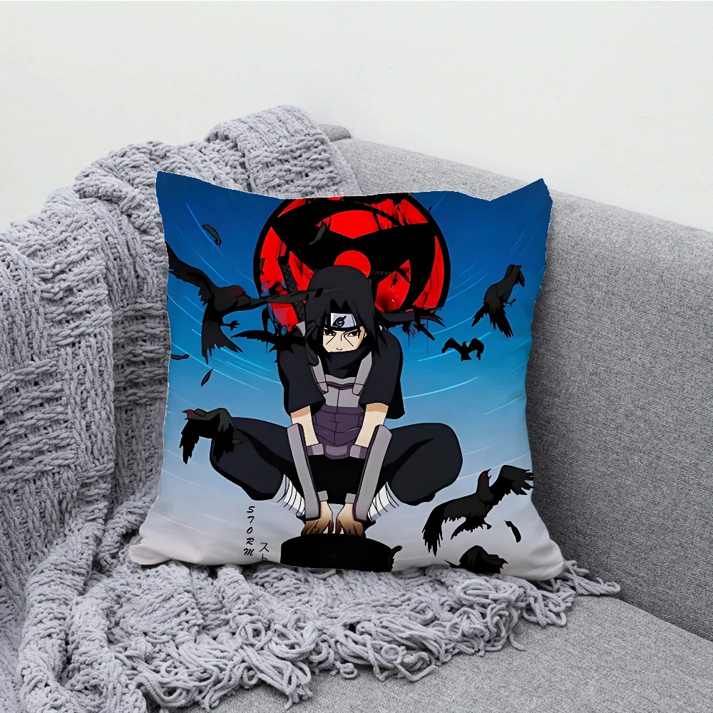 I-ItachiS anime Pillow Case Pillow Case Soft Cushion Cases for Farmhouse Sofa Decor Home Decorations and Protector