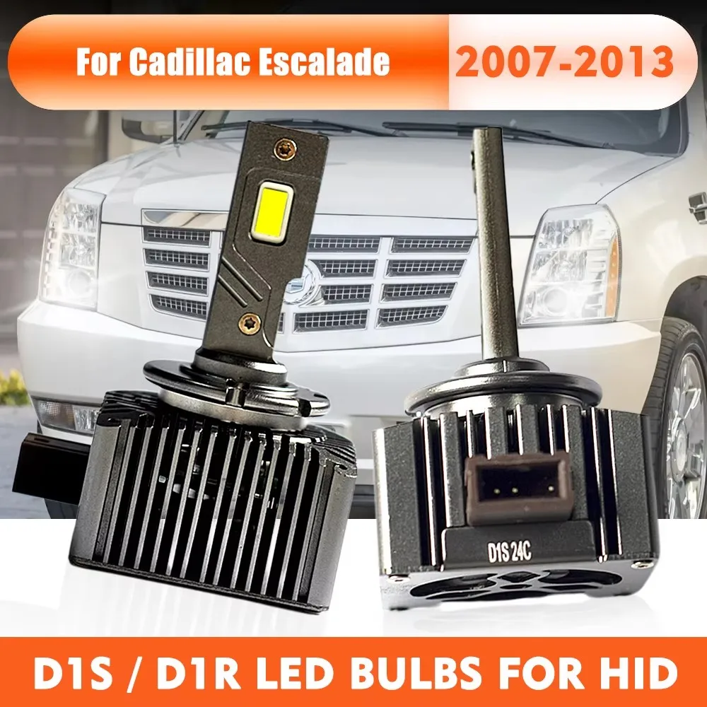 

22000LM D1S D1R LED Car Headlights Bulbs 6000K 110W Auto Lamp Plug&Play HID Conversion Kit For 2007-2013 Cadillac Escalade
