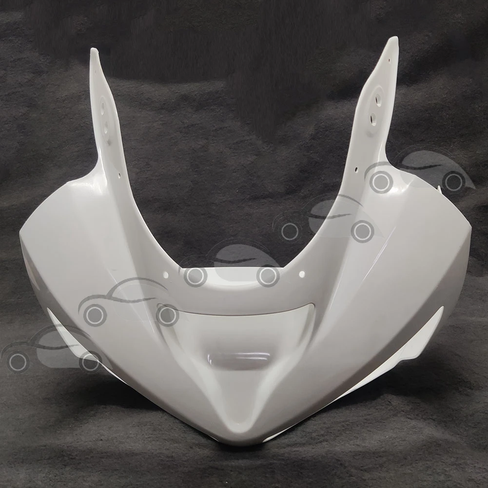 

Motorcycle Unpainted Upper Front Cowl Nose Fairing For Kawasaki Ninja ZX6R 636 2003-2004 New