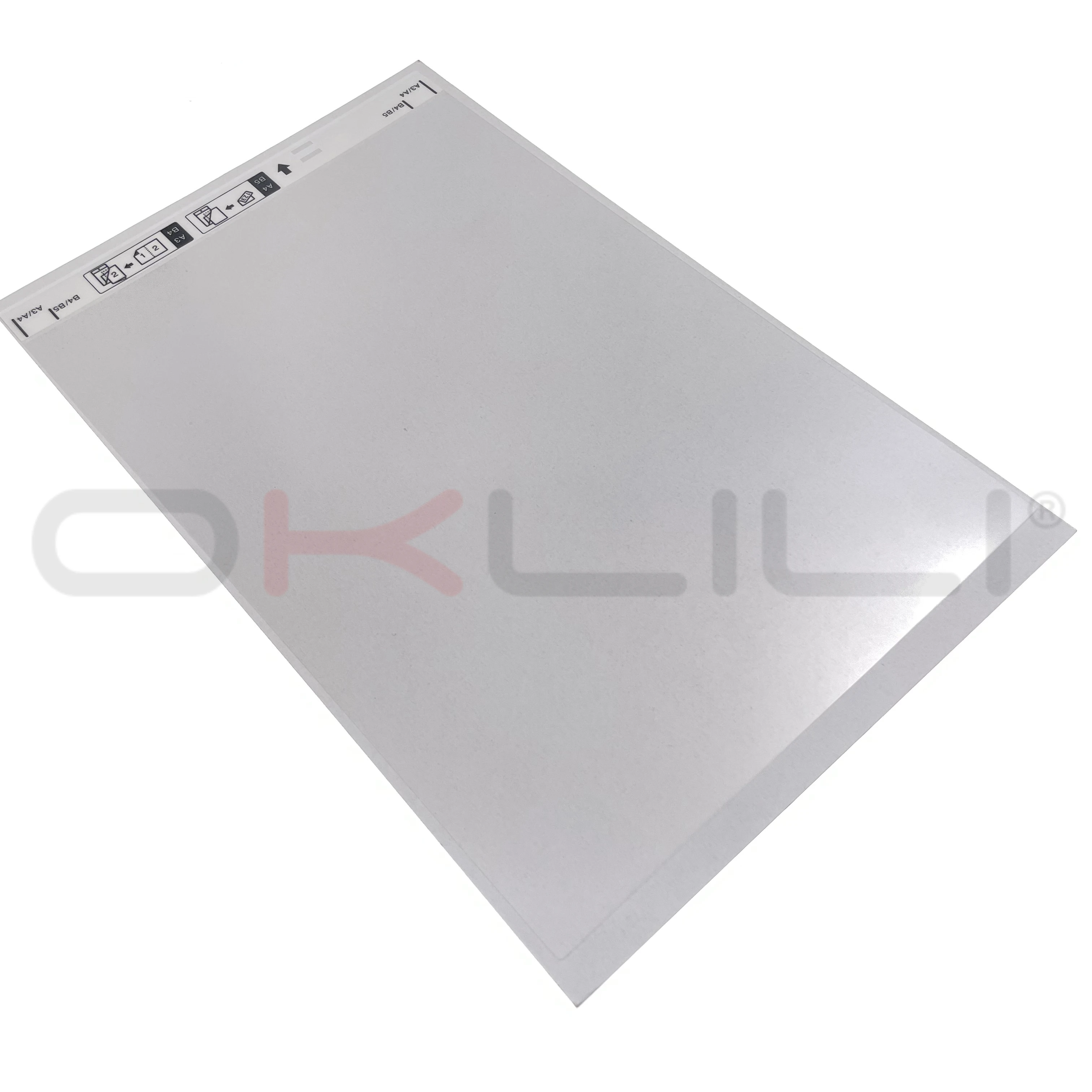 1 pieza X B12B 819051   B12B 813431   Hoja portadora para escáner Epson A4, escaneo A3 B4, recibo de papel rasgado doblado endeble y arrugado de tamaño extraño
