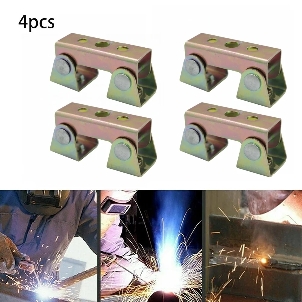 

Adjustable Magnetic Welding Clamps V Fixture Holder Strong Welder Hand Tool V-type Metal Working Welding Assistance Tool