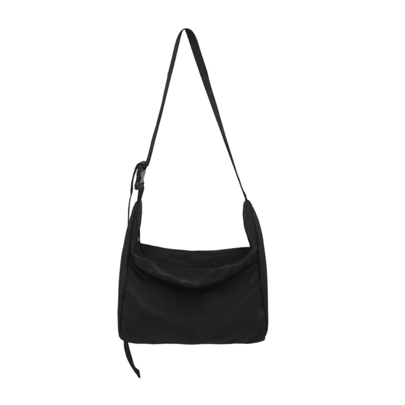 

Lightweight Nylon Crossbody Bag Convenient Shoulder Bag Simple Women Commute Tote Fashion Pouch Bag for Daily Use 517D