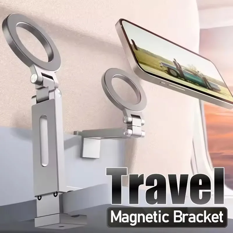 Universeller Magnetischer Handyhalter Reise-Essentials Flexibel Drehbar Freihändig Flugzeug-Handyhalterung für iPhone 17 ProMax Samsung