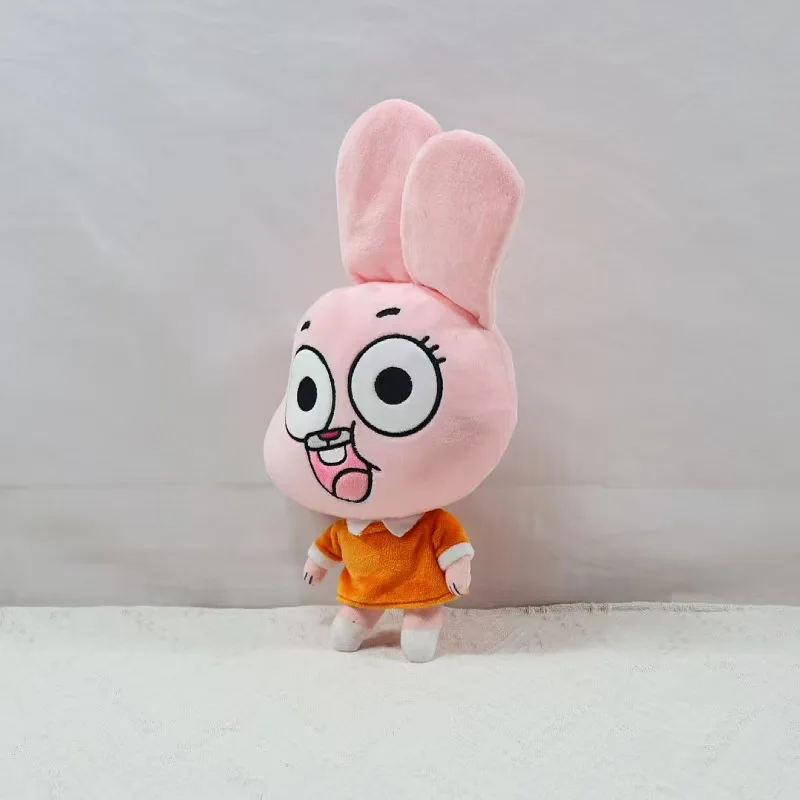 2026 World Of Gumball Darwin Plüschpuppe Cartoon Banana Joe Anais Richard Nicole Plüschtier Kawaii Weiches Deko-Kissen Spielzeug Geschenk – Detail 12