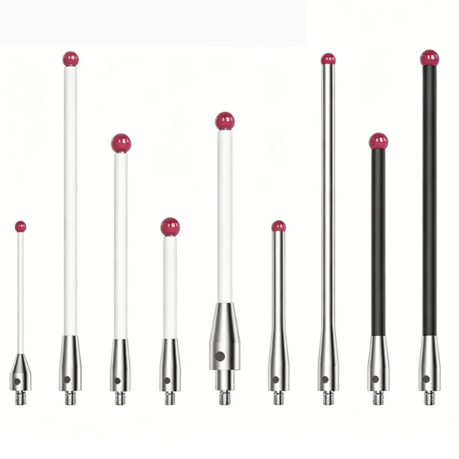 CNC machine probe M4 ruby ceramic probe A-5000-3709/3712/8156 three coordinate measuring needle online measuring head carbon fib