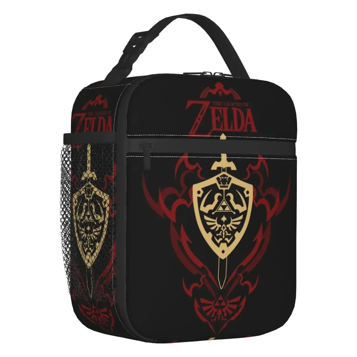 

The Legend of Zeldas Thermal Insulated Lunch Bag Women Hourglass Ocarina Resuable Lunch Container for School Storage Food Box