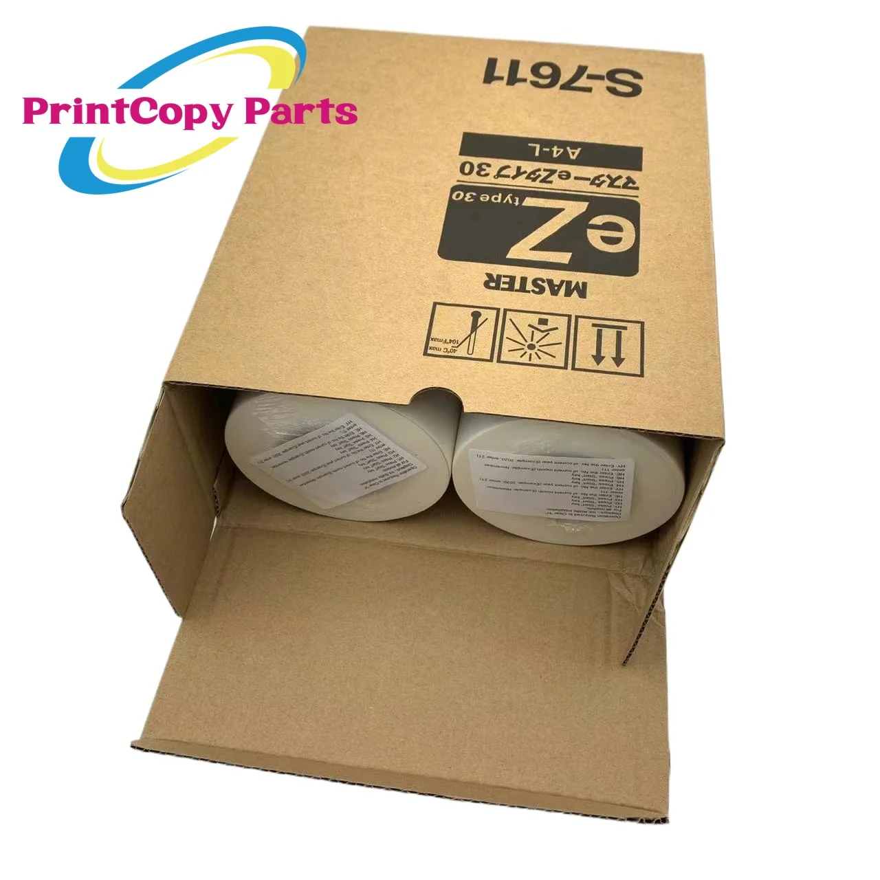 2 Rolls/Ctn S-7611 EZ A4 Paper Master Roll for RISO EZ200 EZ300 EZ330 EZ331 EZ201 EZ301 EZ371 Free Shipping