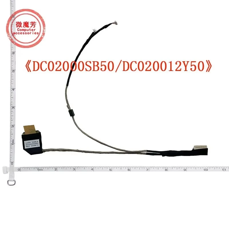 Laptop LCD LVD Video cable For ACER Aspire One D260 D255 D255E For GATWAY KAV60 KAVA0 KAV80 DC02000SB50/DC020012Y50