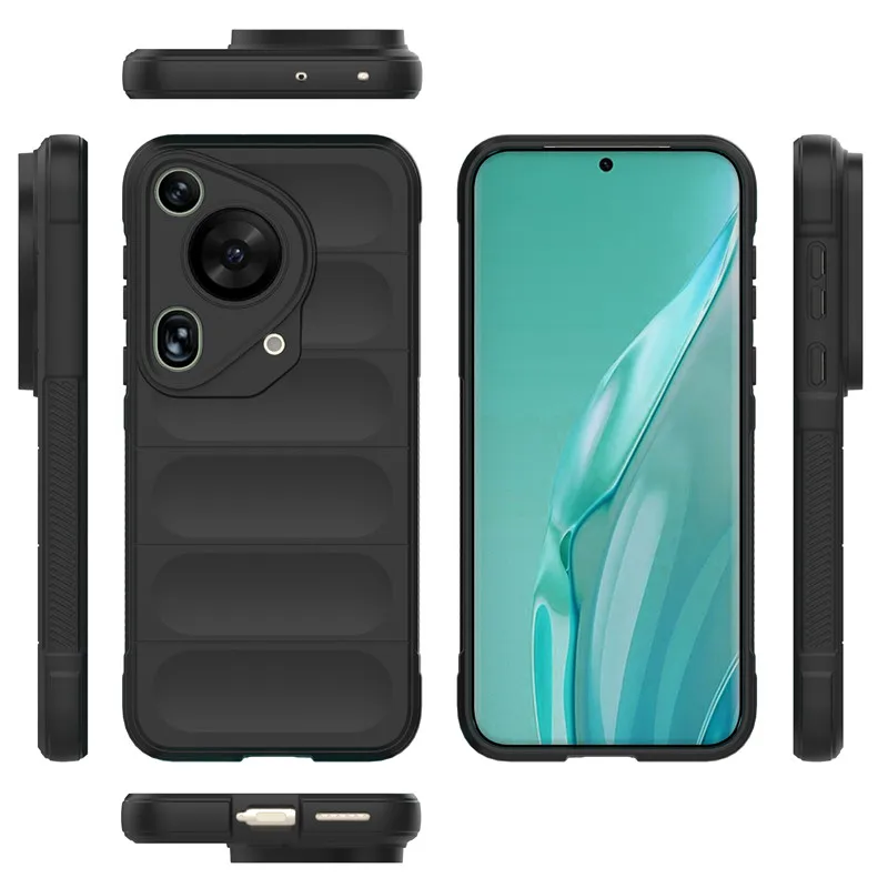 For Huawei Pura 70 Ultra Case Huawei Pura 70 Pro Plus Ultra Cover Original TPU Shockproof Phone Back Cover Huawei Pura 70 Ultra