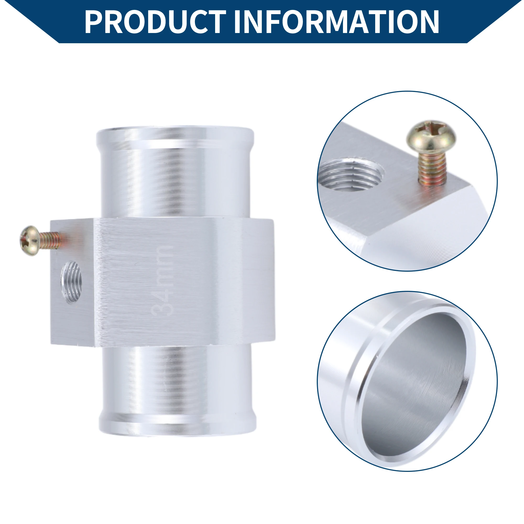 UXCELL Kit de sensor de temperatura del agua 1/8 "NPT 1,34" 200'F encendido - 185'F apagado enfriamiento automático del radiador