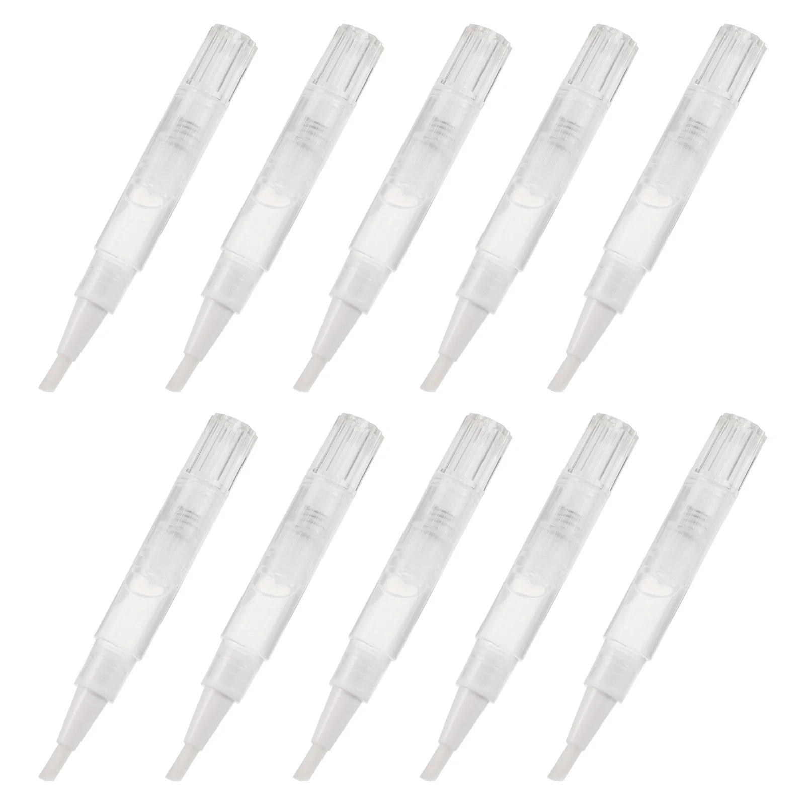 

10pcs Hair Clipper Blade 1.5Ml With Brush For Lubrication Smooth Operation Extend Tool Lifespan Moisture Protection Grooming