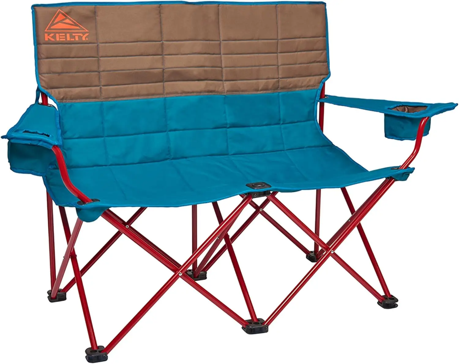 

Oversized 2-Person Heavy Duty Folding Camp Chair, Double Seat for Outdoor Events and Beach Days