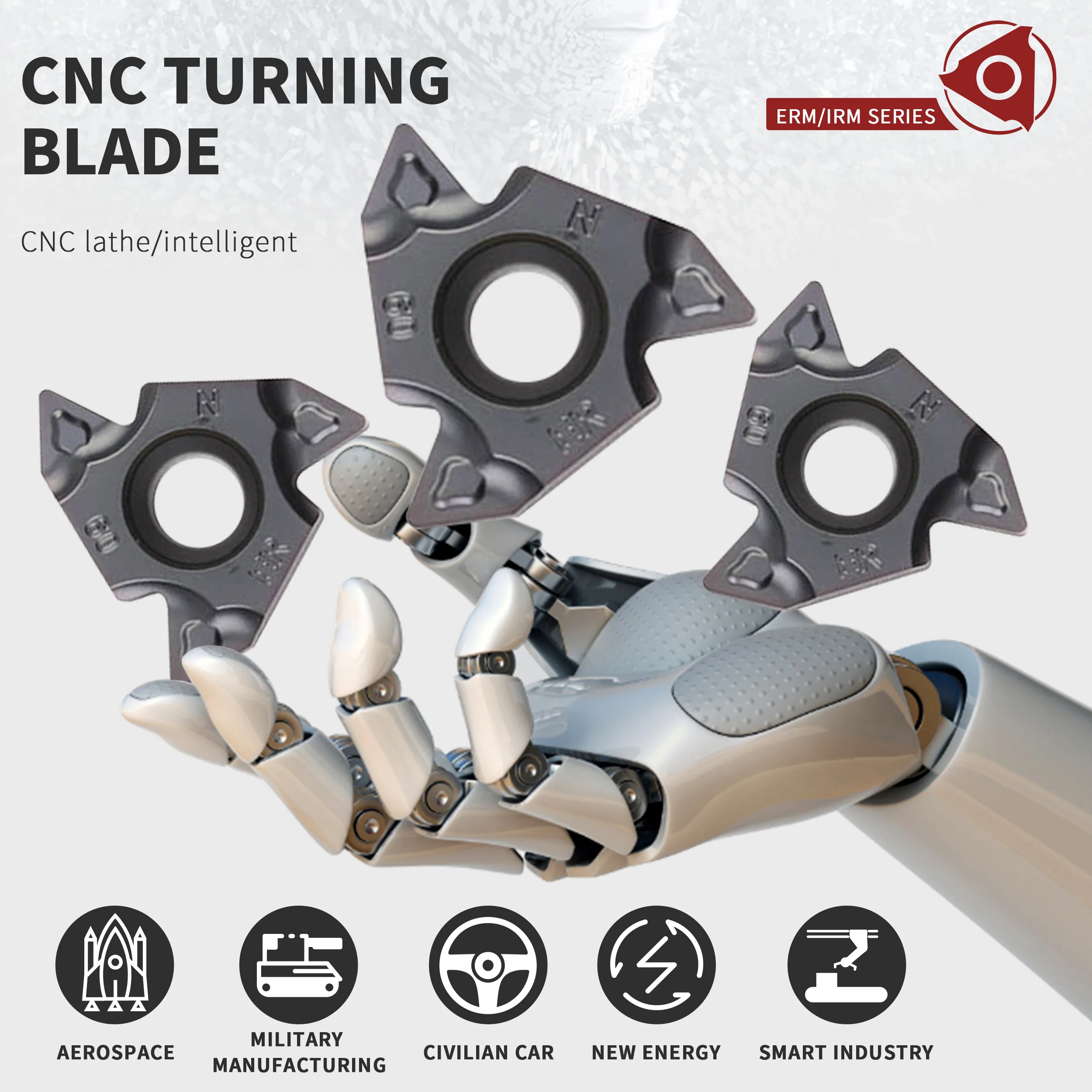 Imagem -02 - Cnc Ferramenta Torno Virando Ferramenta de Inserção de Carboneto de Threading 10 Pcs 22erm N55 Ic907 Ic908 22erm N60 Ic908 22irm N55 Ic908 22irm N60 Ic907