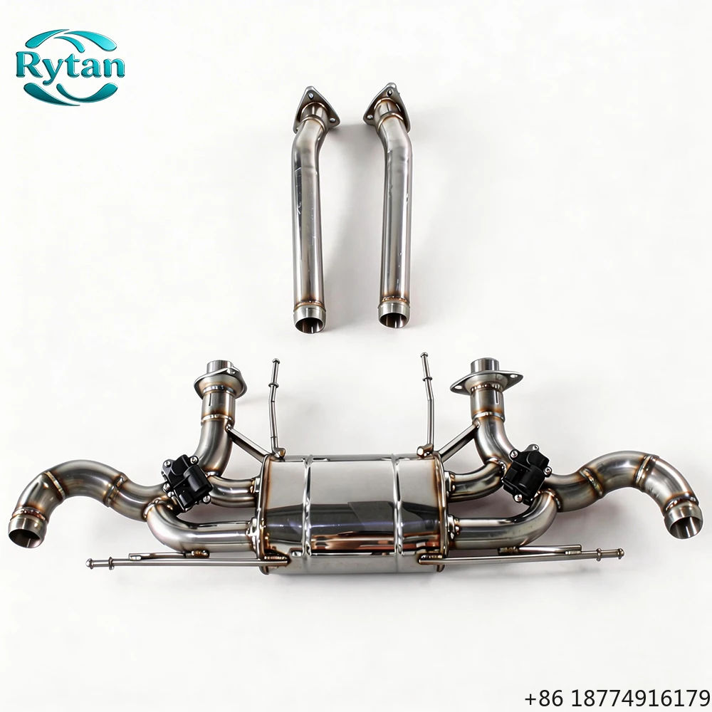 

Выхлопная система Valvetronic из нержавеющей стали 304SS с клапаном, Catback, для Aston Martin DB11 2017-2020 годов выпуска