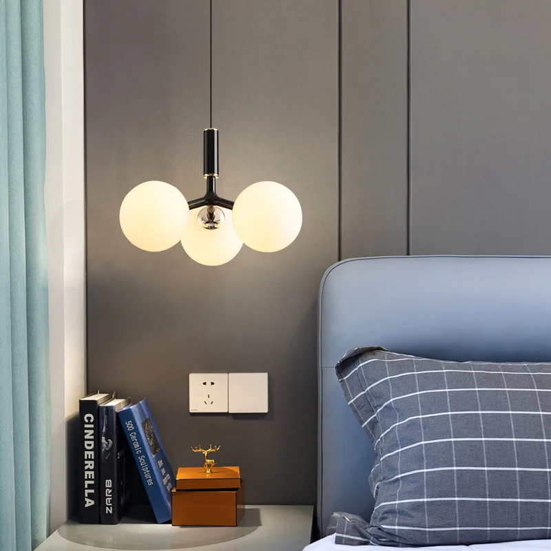 

Entry Entrance Light Creative Nordic Cream Style Living Room Sofa Bedside Chandelier