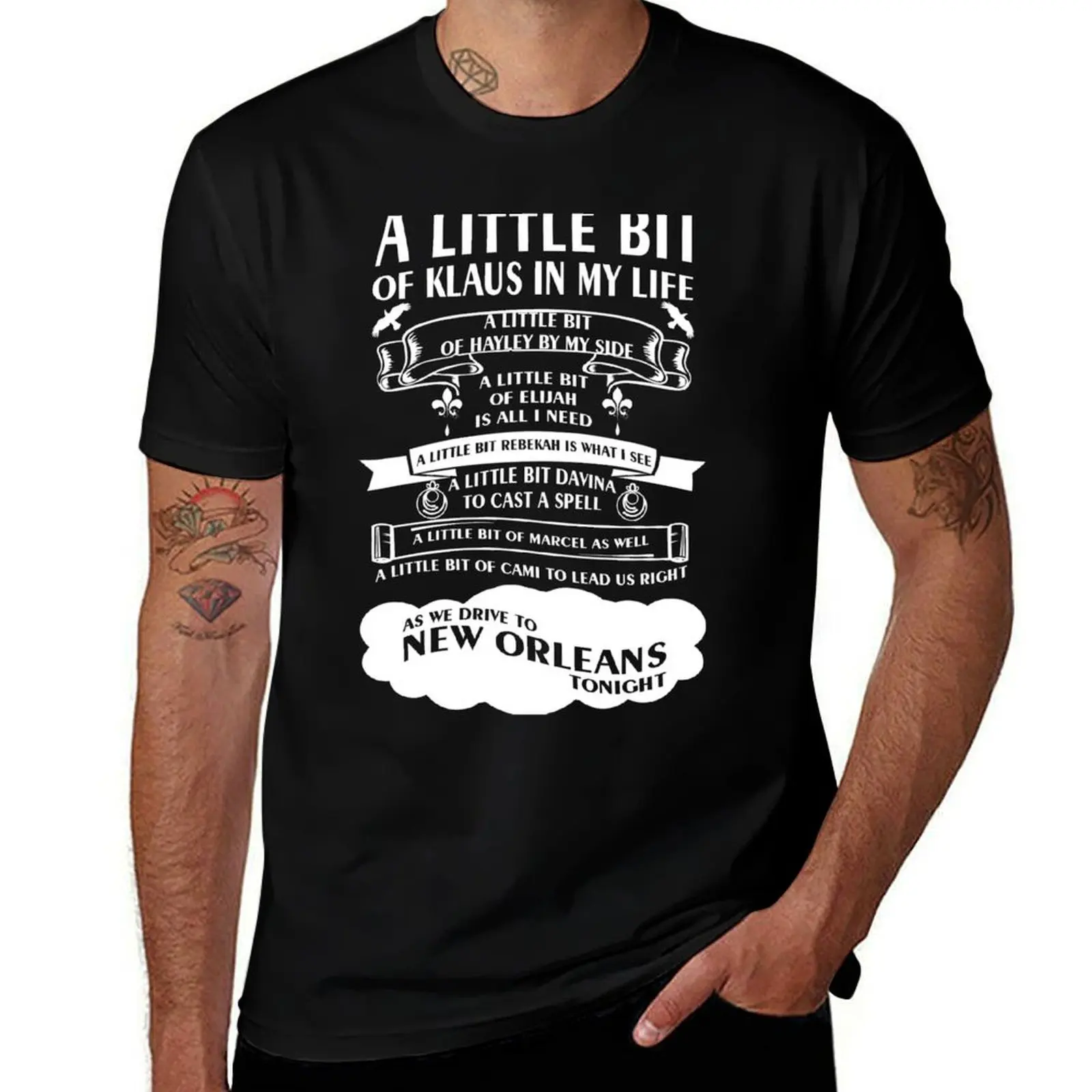 

A little bit of Klaus In My Life T-Shirt Independence Day Short Sleeve T-Shirt