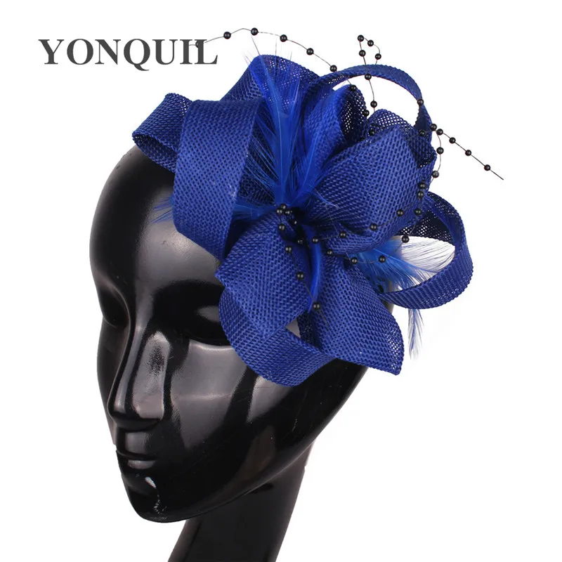 

Imitation Sinamay Girls Cute Headwear Gorgeous Ladies Cocktail Hair Fascinator Hairpin Accessories Mesh Bride Headdress