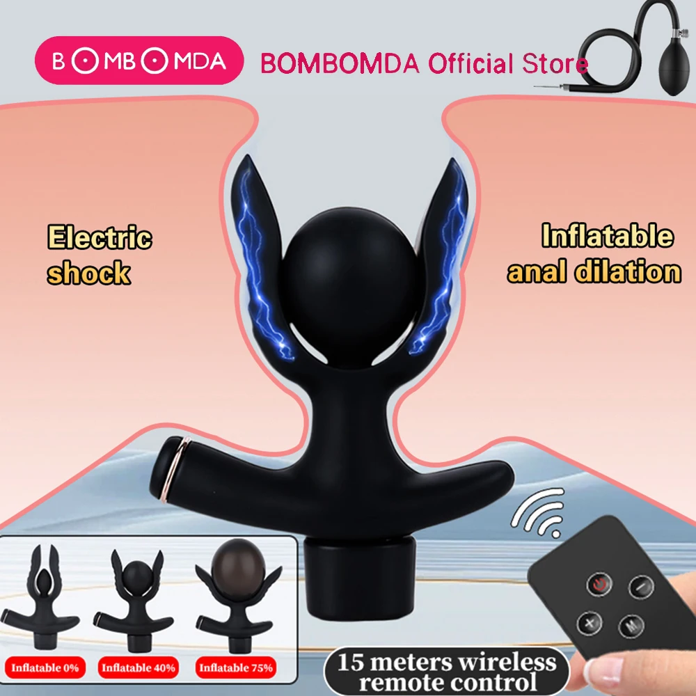 التحكم عن بعد صدمة كهربائية التضخم المكونات الشرج الشرج توسع SM العقاب الكهربائية الاهتزاز زوجين اللعوب الجنس لعب الكبار #2