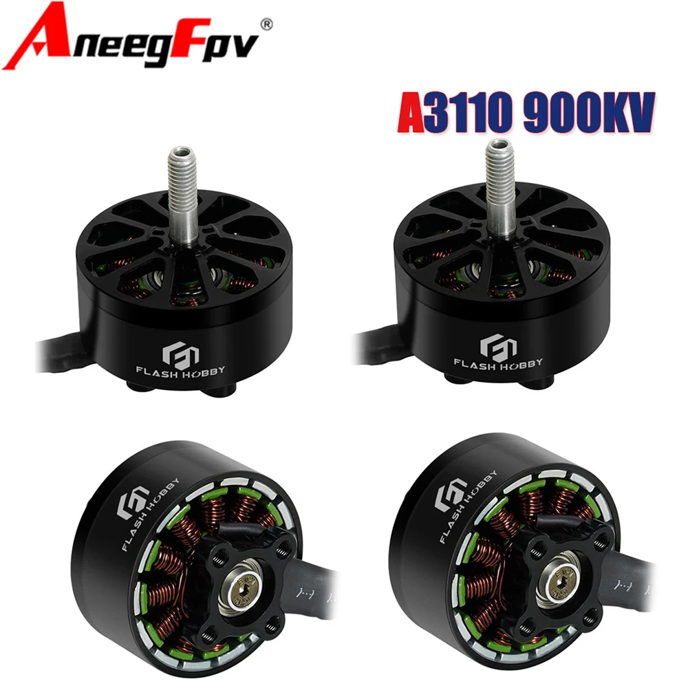 

4pcs FLASHHOBBY Mars M3110 900KV 3-6S Brushless Motor LI PO For FPV Drone