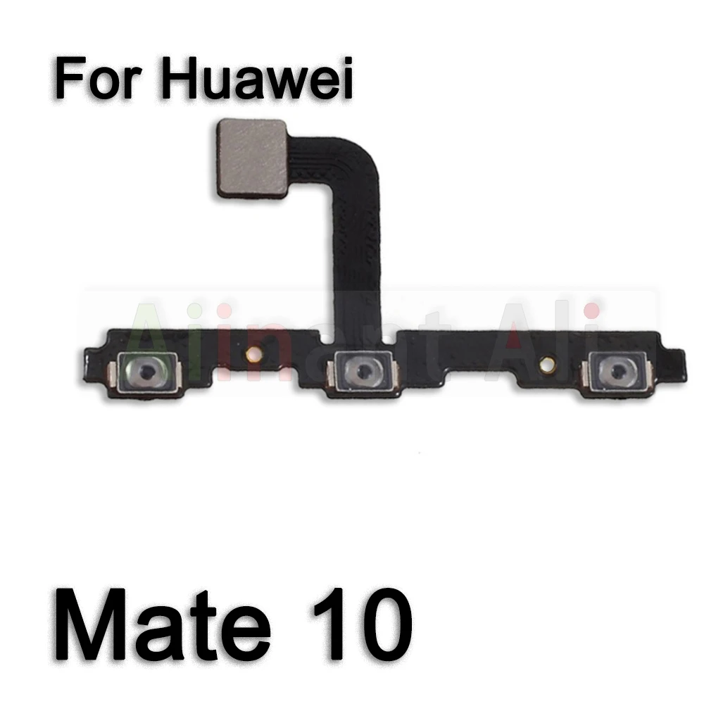 AiinAnt On Off Volume Up Down Button Mute key Switch Power Flex Cable Ribbon For Huawei Mate 8 9 10 20 20X 30 Lite Pro 4G 5G