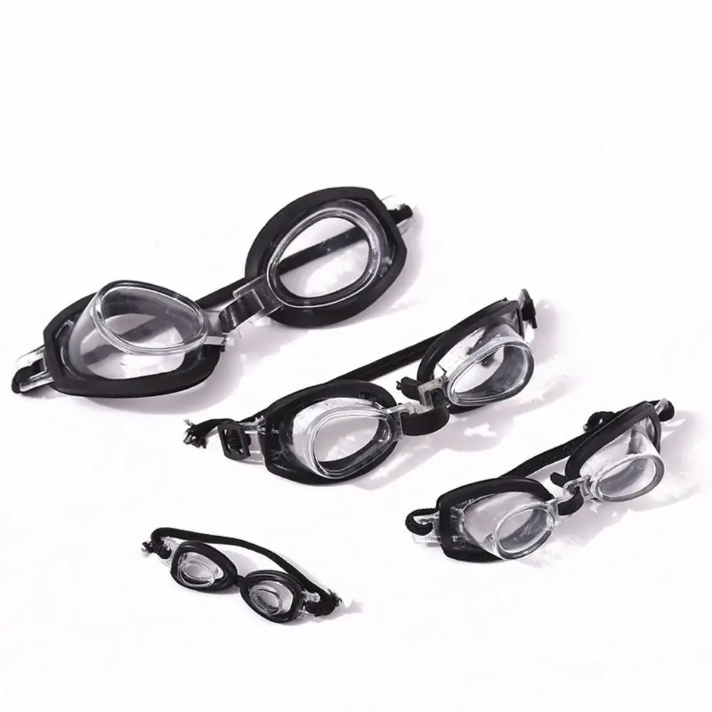 Gafas de buceo de natación subacuática para bebés, accesorios de casa de muñecas pequeñas en miniaturas, adorno, accesorios de muñecas de algodón