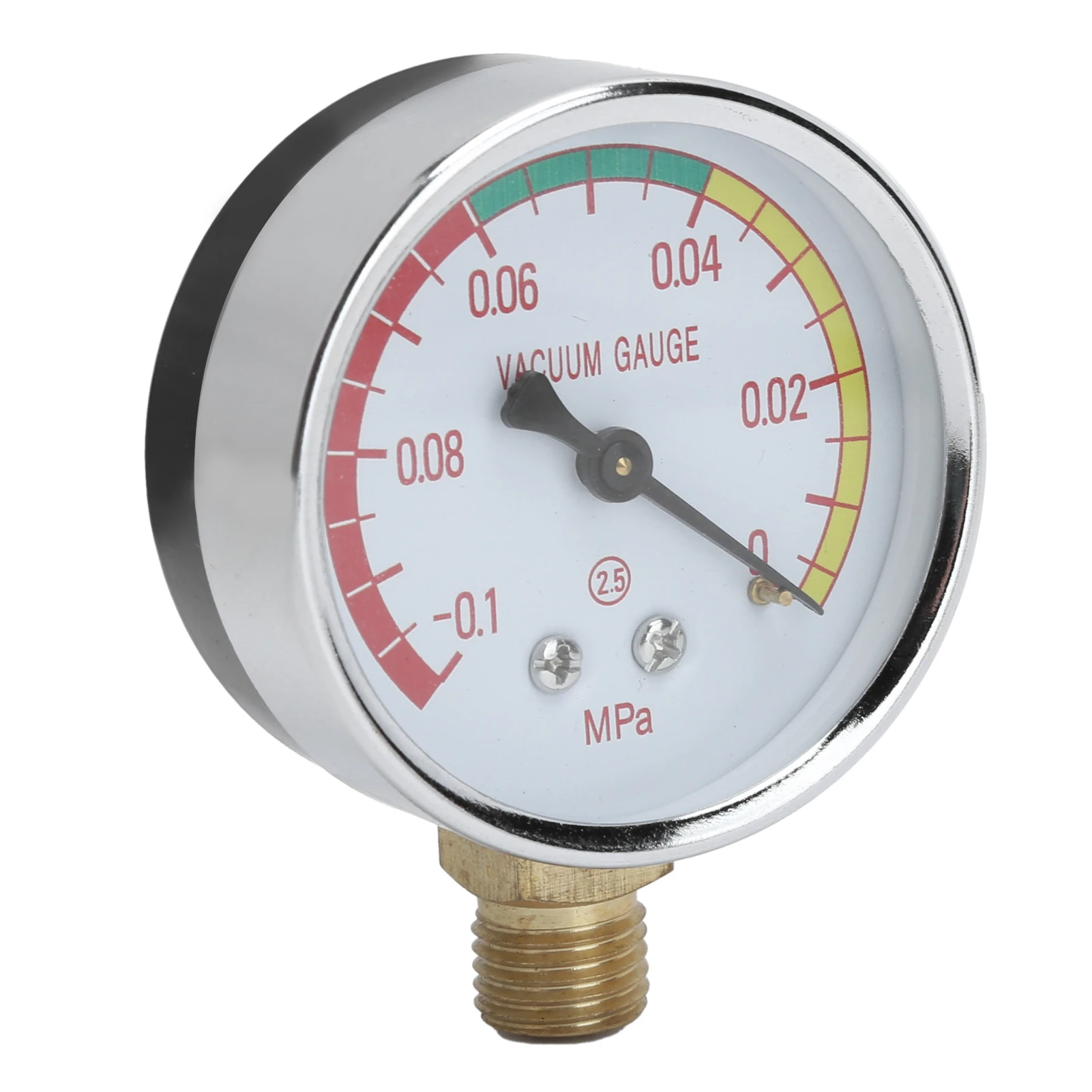 Milking Vacuum Gauge G1/4 Male Thread Milker Vacuum Regulator Gauge Milking Machine Accessory -0.1-0Mpa Digital Vacuum Gauge
