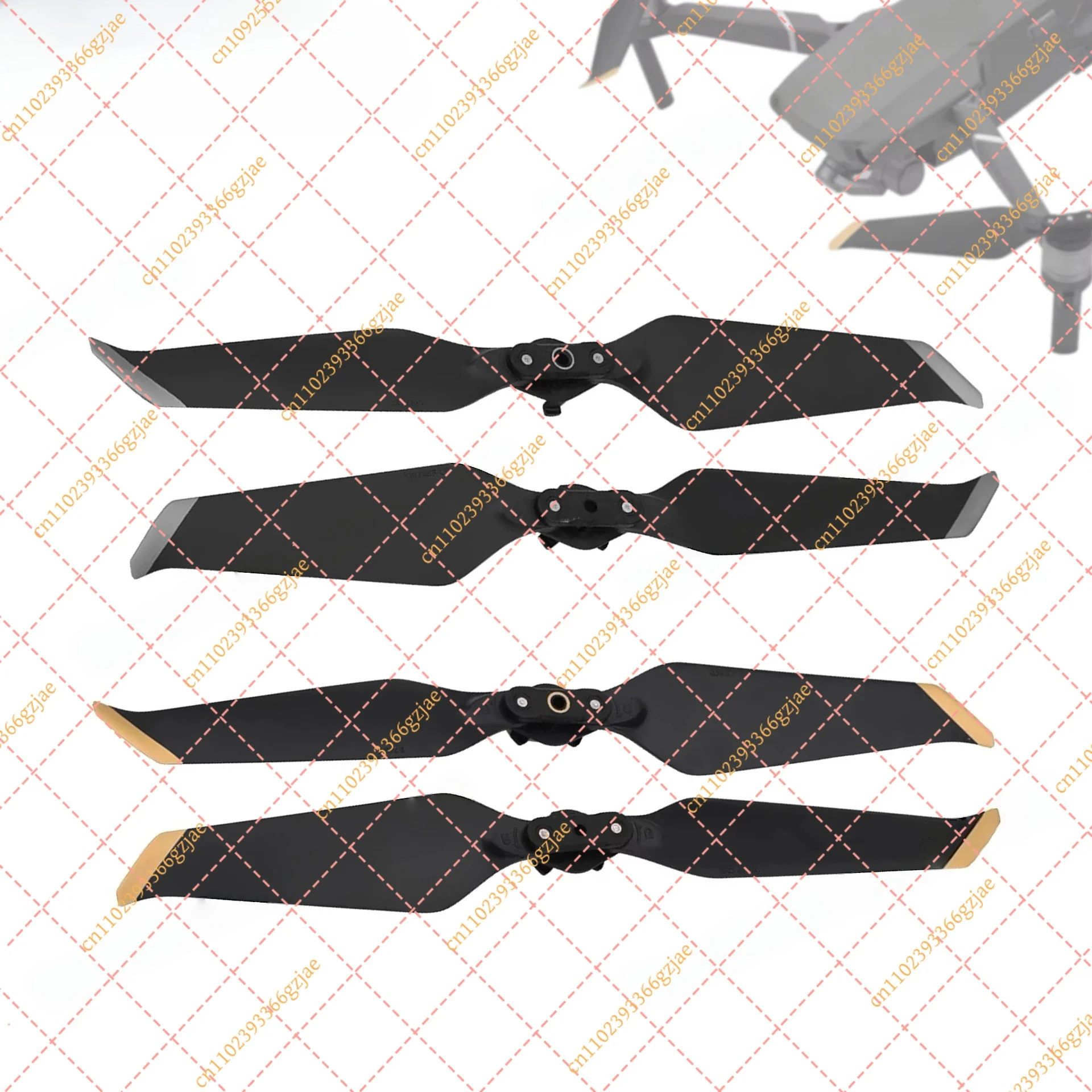 LF 8743 Drone Propeller Blade Accessories, Quiet Efficient Flight Propellers, Replacement Spare Wings for Foldable Drones