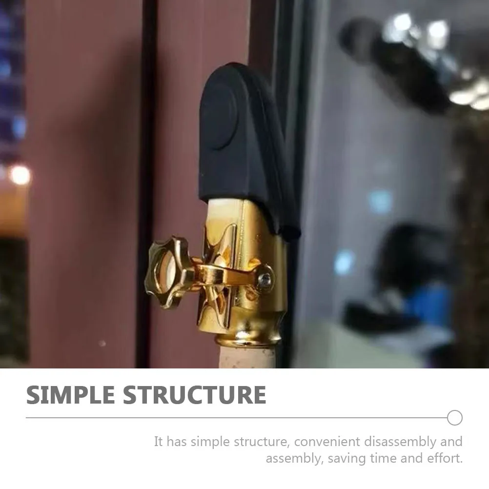 

1Pcs Saxophone Protective Rubber Cover Durable Mouthpiece Protector Lightweight Portable Saxophone Accessory Rubber Protector