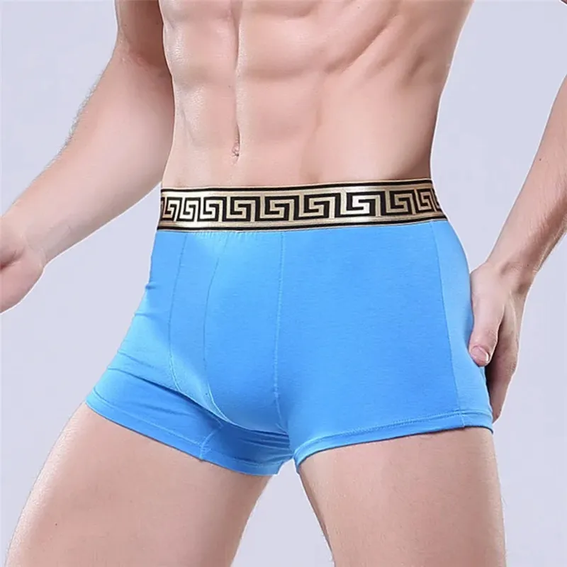 Men's Underwear Cotton Wedding Red  Boxer  For Men