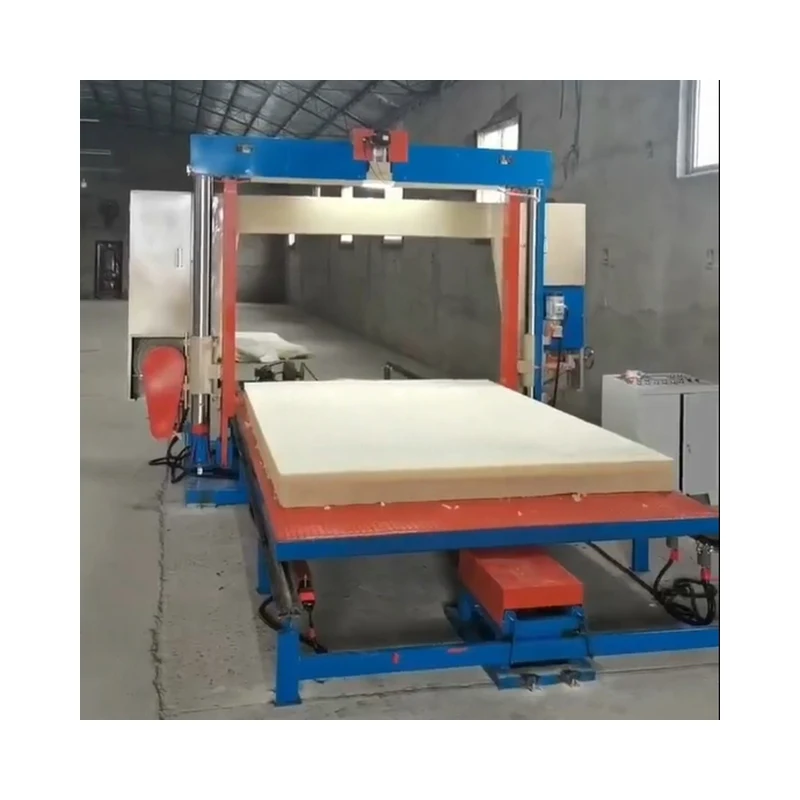 High Stability Horizontal Foam Cutting Machine Low Noise and Easy to Operate Sponge Cutter with High Performance Motor