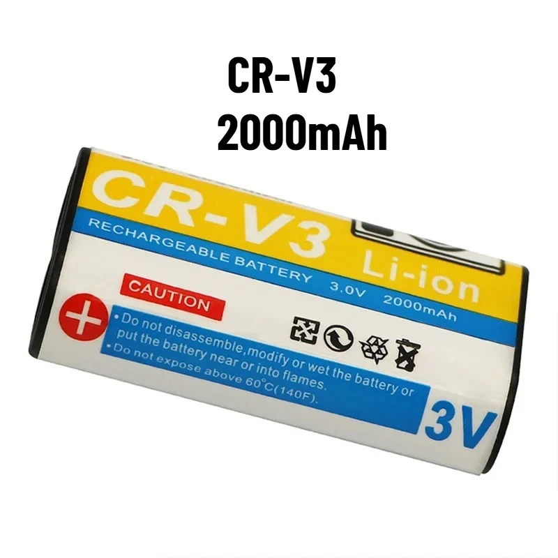 

Top CR-V3 Battery 2000mAh Rechargeable Batteries for Kodak C340 C310 C530 C875 C743 DX6340 C360 C433 D4104 Camera CRV3 Battery