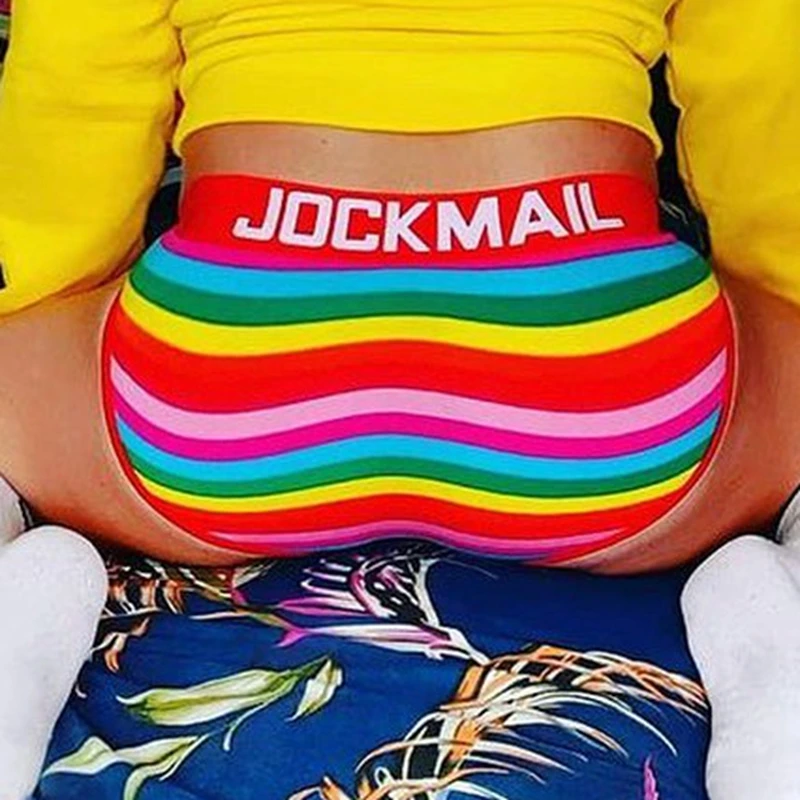 JOCKMAIL Bikini Brief Men Sexy Underwear Cotton Cuecas Masculinas Gay underpants Calzoncillo Hombre Slips Male Panties Jockstrap