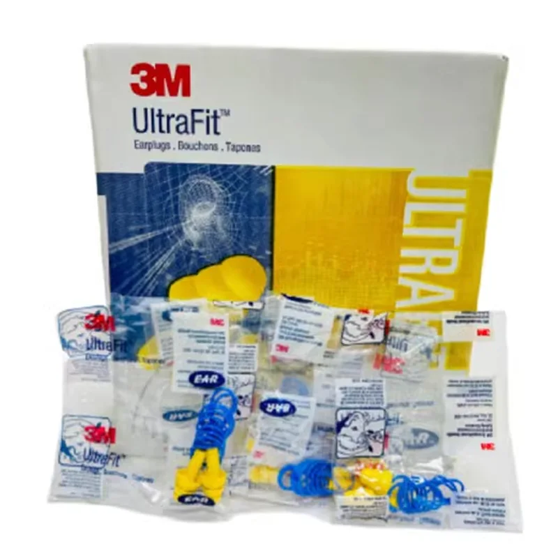 3M ปลั๊กอุดหูกันเสียง 340-4004 ซิลิโคนลดเสียงรบกวนว่ายน้ํากันน้ําอุตสาหกรรมปลั๊กอุดหูลดเสียงรบกวน sleep